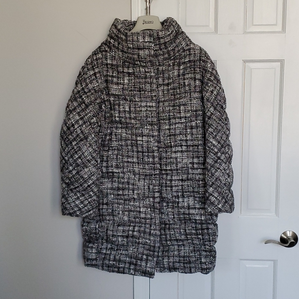 Herno tweed puffer